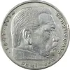 سکه 2 رایش مارک 1938A رایش سوم - EF45 - آلمان