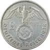 سکه 2 رایش مارک 1938A رایش سوم - EF45 - آلمان
