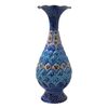 گلدان میناکاری طرح اسلیمی و ختایی - 19 سانتی - کد: 028754