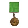 مدال برنز بپاداش خدمت (با جعبه و روبان فابریک) - UNC - رضا شاه