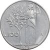 سکه 100 لیره 1978 جمهوری - AU50 - ایتالیا