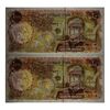 اسکناس 1000 ریال (یگانه - مهران) - جفت - UNC62 - محمد رضا شاه