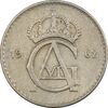 سکه 25 اوره 1962 گوستاو ششم - EF45 - سوئد سکه 25 اوره 1962 گوستاو ششم - EF45 - سوئد