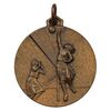 مدال آویز ورزشی والیبال دختران (وزارت فرهنگ) - AU - محمد رضا شاه