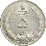 سکه 5 ریال 1324 - MS61 - محمد رضا شاه