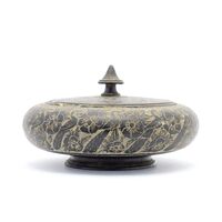 جا شکلاتی (شکلات خوری) سنگی با طرح طاووس Stone candy bowl