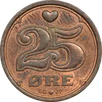 سکه 25 اوره 1999 مارگرته دوم - AU58 - دانمارک