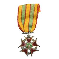 نشان خدمت شهربانی درجه سه - EF - رضا شاه