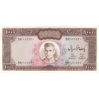اسکناس 1000 ریال (آموزگار - فرمان فرماییان) - تک - UNC61 - محمد رضا شاه