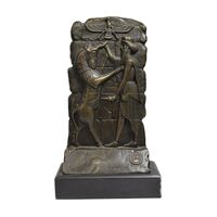 لوح یادبود نمادی از تخت جمشید - محمد رضا شاه