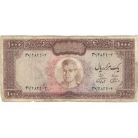 اسکناس 1000 ریال (آموزگار - فرمان فرماییان) - تک - VF20 - محمد رضا شاه