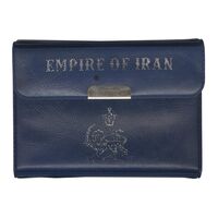 مدال نقره 50 ریال جشنهای 2500 ساله 1350 (با کاور فابریک) - PF65 - محمد رضا شاه