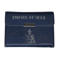 مدال نقره 200 ریال جشنهای 2500 ساله 1350 (با کاور فابریک) - PF64 - محمد رضا شاه