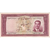 اسکناس 100 ریال کراواتی 1330 - تک - AU53 - محمد رضا شاه
