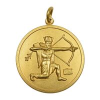 مدال آویز ستاد ارتشتاران (کماندار) طلایی - UNC - محمدرضا شاه