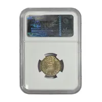 سکه 100 دینار 1319 - MS65 - مظفرالدین شاه