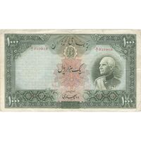 اسکناس 1000 ریال پشت لاتین - VF30 - رضا شاه
