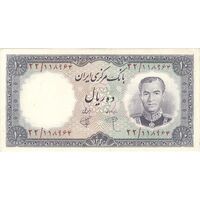 اسکناس 10 ریال 1340 - تک - AU50 - محمد رضا شاه