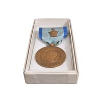 مدال یادبود آویزی بیست و پنجمین سده (روز) - با جعبه فابریک - AU - محمد رضا شاه