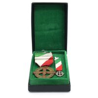 ست نشان آویز بزرگداشت رازی (روبان فابریک) - UNC - محمد رضا شاه