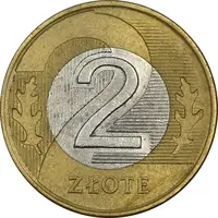 سکه 2 زلوتی 1994 جمهوری سوم - EF45 - لهستان