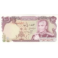 اسکناس 100 ریال (انصاری - مهران) - تک - AU58 - محمد رضا شاه