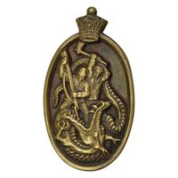 مدال سوزنی حزب رستاخیز - AU - محمد رضا شاه