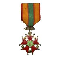 نشان نقره خدمت شهربانی درجه دو (پارس نشان) - AU - محمد رضا شاه