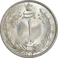 سکه 1 ریال 1313 - MS65 - رضا شاه