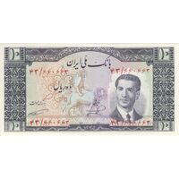 اسکناس 10 ریال 1332 - تک - UNC63 - محمد رضا شاه