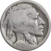 سکه 5 سنت بوفالو (تاریخ نامشخص) - VF35 - آمریکا