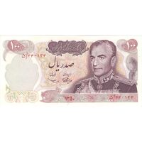 اسکناس 100 ریال 1350 - تک - UNC62 - محمد رضا شاه