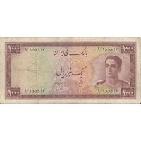 اسکناس 1000 ریال سری سوم - تک - VF25 - محمد رضا شاه