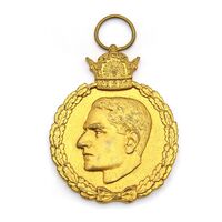 مدال یادبود 28 مرداد 1332 - MS63 - محمدرضا شاه