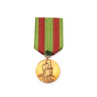 مدال یادگار تاجگذاری 1305 - AU58 - رضا شاه