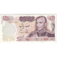 اسکناس 100 ریال 1350 - تک - UNC63 - محمد رضا شاه