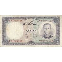 اسکناس 10 ریال 1340 - تک - VF30 - محمد رضا شاه