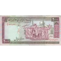 اسکناس 2000 ریال (ایروانی - نوربخش) - تک - VF - جمهوری اسلامی