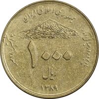 سکه 1000 ریال 1389 آمار - AU55 - جمهوری اسلامی