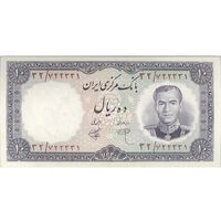 اسکناس 10 ریال 1340 - تک - UNC62 - محمد رضا شاه