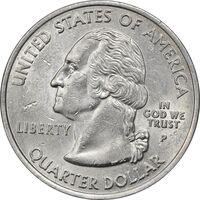 سکه کوارتر دلار 2006P ایالتی (کلرادو) - AU58 - آمریکا