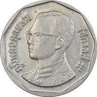 سکه 5 بات 2008 رامای نهم - EF45 - تایلند