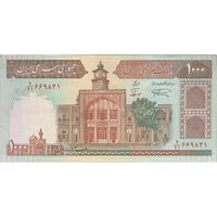اسکناس 1000 ریال (نمازی - نوربخش) فیلیگران فهمیده - تک - EF - جمهوری اسلامی