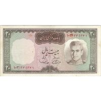 اسکناس 20 ریال (آموزگار - سمیعی) - تک - VF30 - محمد رضا شاه