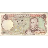 اسکناس 1000 ریال (انصاری - مهران) - تک - VF35 - محمد رضا شاه