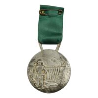 مدال نقره شرکت سد سازی ساسر - EF - محمد رضا شاه