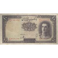 اسکناس 10 ریال سری اول - تک - VF25 - محمد رضا شاه