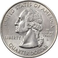 سکه کوارتر دلار 2006D ایالتی (نوادا) - MS64 - آمریکا