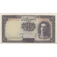 اسکناس 10 ریال سری اول - تک - UNC60 - محمد رضا شاه