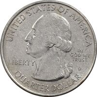 سکه کوارتر دلار 2016D (پارک ملی تاریخی کامبرلند گپ) - AU58 - آمریکا